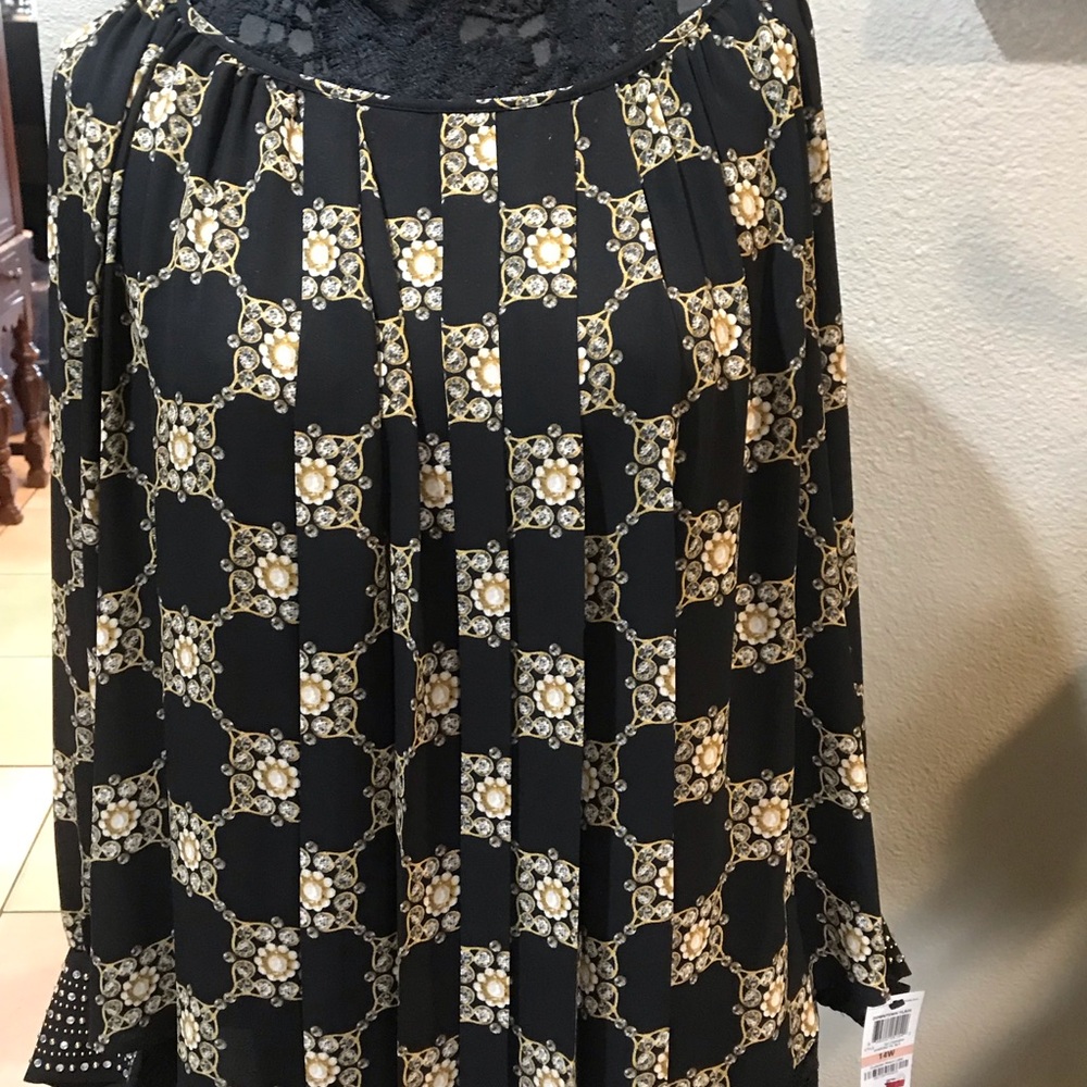 Alfani 14W Ladies blouse NWT